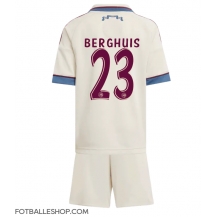 Ajax Steven Berghuis #23 Replika Tredjedrakt Barn 2025-26 Kortermet (+ bukser)