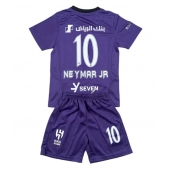 Al-Hilal Neymar Jr #10 Replika Tredjedrakt Barn 2024-25 Kortermet (+ bukser)