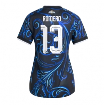 Argentina Cristian Romero #13 Replika Bortedrakt Dame VM 2026 Kortermet