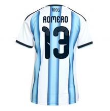 Argentina Cristian Romero #13 Replika Hjemmedrakt Dame VM 2026 Kortermet