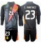 Argentina Emiliano Martinez #23 Keeper Replika Hjemmedrakt Barn Copa America 2024 Langermet (+ bukser)