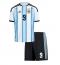 Argentina Julian Alvarez #9 Replika Hjemmedrakt Barn VM 2026 Kortermet (+ bukser)