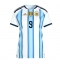 Argentina Julian Alvarez #9 Replika Hjemmedrakt Dame VM 2026 Kortermet