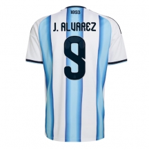 Argentina Julian Alvarez #9 Replika Hjemmedrakt VM 2026 Kortermet