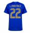 Argentina Lautaro Martinez #22 Replika Bortedrakt Copa America 2024 Kortermet