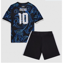 Argentina Lionel Messi #10 Replika Bortedrakt Barn VM 2026 Kortermet (+ bukser)