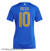 Argentina Lionel Messi #10 Replika Bortedrakt Dame Copa America 2024 Kortermet