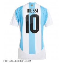 Argentina Lionel Messi #10 Replika Hjemmedrakt Dame Copa America 2024 Kortermet