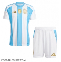 Argentina Replika Hjemmedrakt Barn Copa America 2024 Kortermet (+ bukser)