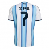 Argentina Rodrigo De Paul #7 Replika Hjemmedrakt VM 2026 Kortermet