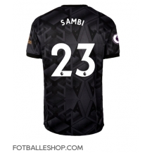 Arsenal Albert Sambi Lokonga #23 Replika Bortedrakt 2022-23 Kortermet