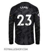 Arsenal Albert Sambi Lokonga #23 Replika Bortedrakt 2022-23 Langermet