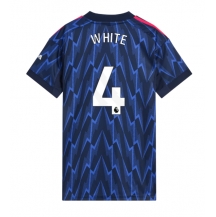 Arsenal Ben White #4 Replika Bortedrakt Dame 2025-26 Kortermet