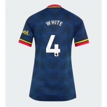 Arsenal Ben White #4 Replika Bortedrakt Dame 2026-27 Kortermet