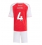 Arsenal Ben White #4 Replika Hjemmedrakt Barn 2025-26 Kortermet (+ bukser)