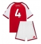 Arsenal Ben White #4 Replika Hjemmedrakt Barn 2026-27 Kortermet (+ bukser)
