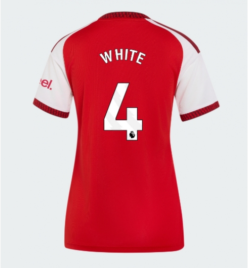 Arsenal Ben White #4 Replika Hjemmedrakt Dame 2026-27 Kortermet Arsenal Ben White #4 Replika Hjemmedrakt Dame 2026-27 Kortermet