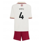 Arsenal Ben White #4 Replika Tredjedrakt Barn 2025-26 Kortermet (+ bukser)