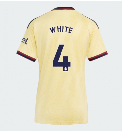Arsenal Ben White #4 Replika Tredjedrakt Dame 2026-27 Kortermet Arsenal Ben White #4 Replika Tredjedrakt Dame 2026-27 Kortermet