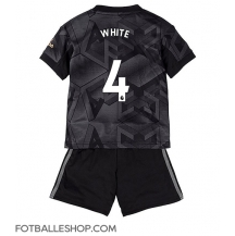 Arsenal Benjamin White #4 Replika Bortedrakt Barn 2022-23 Kortermet (+ bukser)