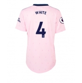 Arsenal Benjamin White #4 Replika Tredjedrakt Dame 2022-23 Kortermet