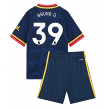 Arsenal Bruno Guimaraes #39 Replika Bortedrakt Barn 2026-27 Kortermet (+ bukser)