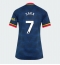 Arsenal Bukayo Saka #7 Replika Bortedrakt Dame 2026-27 Kortermet