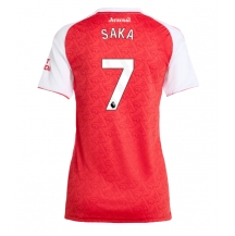 Arsenal Bukayo Saka #7 Replika Hjemmedrakt Dame 2025-26 Kortermet