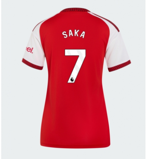 Arsenal Bukayo Saka #7 Replika Hjemmedrakt Dame 2026-27 Kortermet Arsenal Bukayo Saka #7 Replika Hjemmedrakt Dame 2026-27 Kortermet