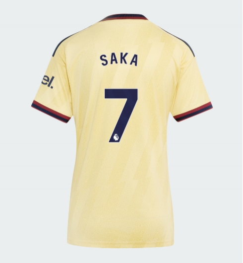 Arsenal Bukayo Saka #7 Replika Tredjedrakt Dame 2026-27 Kortermet Arsenal Bukayo Saka #7 Replika Tredjedrakt Dame 2026-27 Kortermet