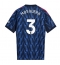 Arsenal Cristhian Mosquera #3 Replika Bortedrakt 2025-26 Kortermet