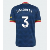 Arsenal Cristhian Mosquera #3 Replika Bortedrakt 2026-27 Kortermet