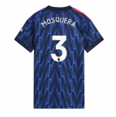 Arsenal Cristhian Mosquera #3 Replika Bortedrakt Dame 2025-26 Kortermet