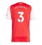Arsenal Cristhian Mosquera #3 Replika Hjemmedrakt 2025-26 Kortermet