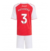 Arsenal Cristhian Mosquera #3 Replika Hjemmedrakt Barn 2025-26 Kortermet (+ bukser)