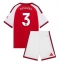 Arsenal Cristhian Mosquera #3 Replika Hjemmedrakt Barn 2026-27 Kortermet (+ bukser)