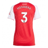 Arsenal Cristhian Mosquera #3 Replika Hjemmedrakt Dame 2025-26 Kortermet
