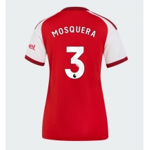 Arsenal Cristhian Mosquera #3 Replika Hjemmedrakt Dame 2026-27 Kortermet
