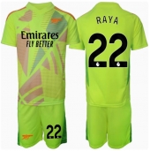 Arsenal David Raya #22 Keeper Replika Hjemmedrakt Barn 2024-25 Kortermet (+ bukser)