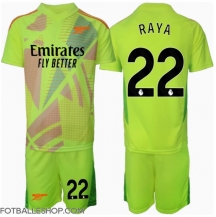 Arsenal David Raya #22 Keeper Replika Hjemmedrakt Barn 2024-25 Kortermet (+ bukser)