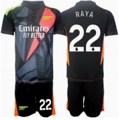 Arsenal David Raya #22 Keeper Replika Tredjedrakt Barn 2024-25 Kortermet (+ bukser)