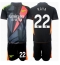 Arsenal David Raya #22 Keeper Replika Tredjedrakt Barn 2024-25 Kortermet (+ bukser)
