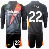 Arsenal David Raya #22 Keeper Replika Tredjedrakt Barn 2024-25 Langermet (+ bukser)