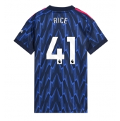 Arsenal Declan Rice #41 Replika Bortedrakt Dame 2025-26 Kortermet