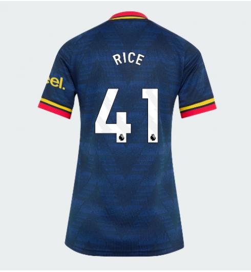 Arsenal Declan Rice #41 Replika Bortedrakt Dame 2026-27 Kortermet Arsenal Declan Rice #41 Replika Bortedrakt Dame 2026-27 Kortermet