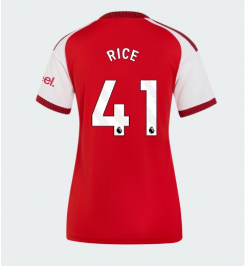 Arsenal Declan Rice #41 Replika Hjemmedrakt Dame 2026-27 Kortermet Arsenal Declan Rice #41 Replika Hjemmedrakt Dame 2026-27 Kortermet