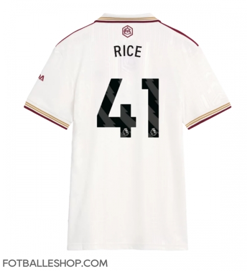 Arsenal Declan Rice #41 Replika Tredjedrakt Dame 2025-26 Kortermet Arsenal Declan Rice #41 Replika Tredjedrakt Dame 2025-26 Kortermet