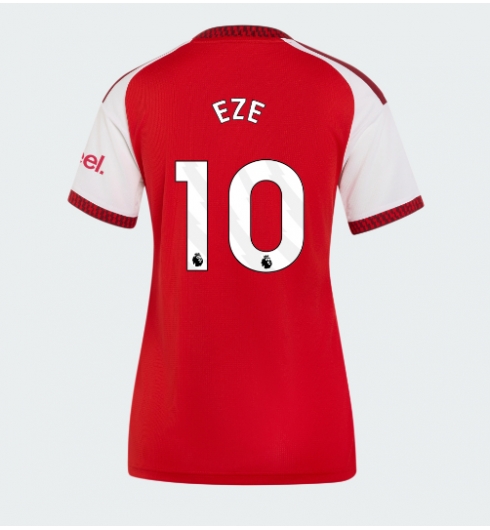Arsenal Eberechi Eze #10 Replika Hjemmedrakt Dame 2026-27 Kortermet Arsenal Eberechi Eze #10 Replika Hjemmedrakt Dame 2026-27 Kortermet