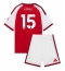 Arsenal Ezri Konsa #15 Replika Hjemmedrakt Barn 2026-27 Kortermet (+ bukser)