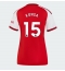 Arsenal Ezri Konsa #15 Replika Hjemmedrakt Dame 2026-27 Kortermet Arsenal Ezri Konsa #15 Replika Hjemmedrakt Dame 2026-27 Kortermet